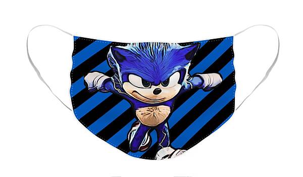 Sonic The Hedgeho Dustproof PM2.5 Anti-air Pollution Scarf 